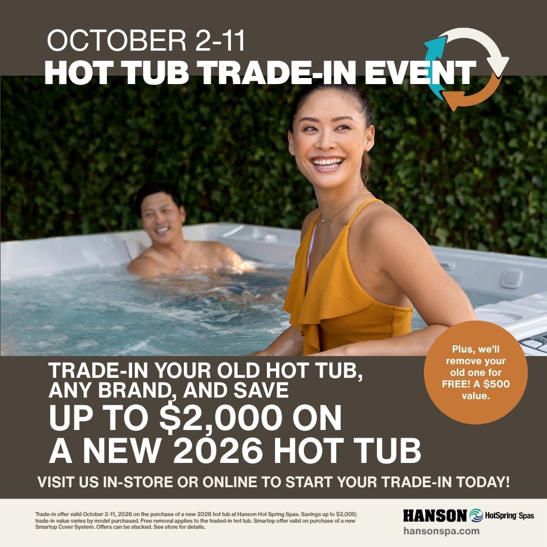 Hot Tub Trade-In Event